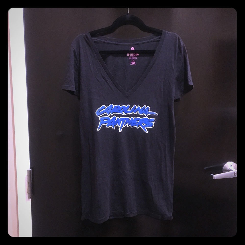 Carolina Panthers t shirt size L